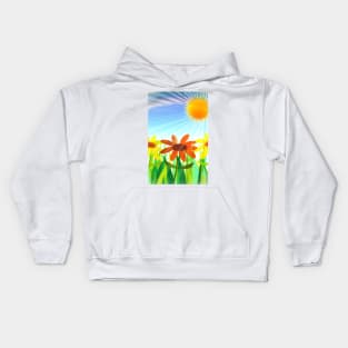 Let The Sun Shine In Kids Hoodie